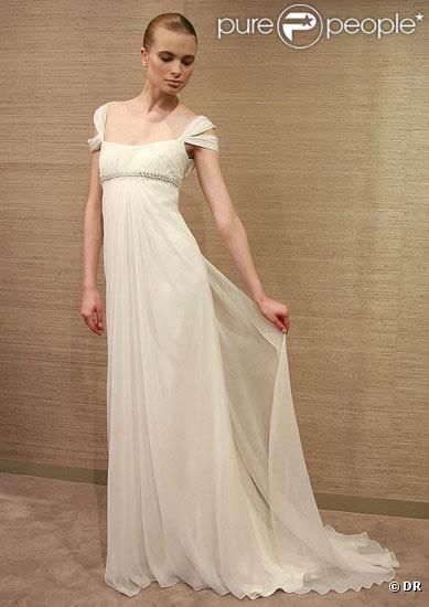 ROBE DE MARIÉE, SIMPLE ET